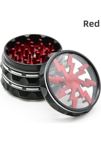 63MM Geometrik Tasarım Metal Öğütücü (Yurt Dışından)