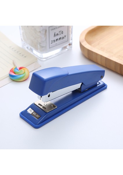 1pcs Basit Taşınabilir Iş Kaydedici Bürosu Stapleri (Yurt Dışından)
