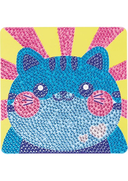 Ooly Razzle Dazzle Mini Kristal Sanat Seti - Cutesy Cat