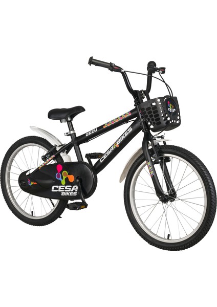 Cesa Bisiklet Cesa Bike Zezu 20 Jant Bisiklet 6-10 Yaş ERKEK Çocuk Bisikleti Beyaz Siyah TYC00242672323