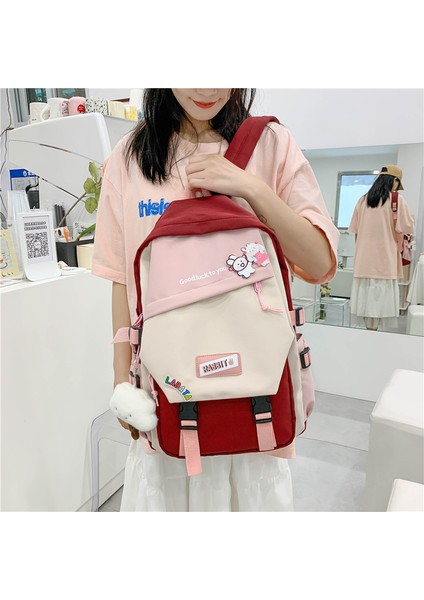 Kontrast Renkli Günlük Sırt Çantası (Yurt Dışından) fiyatları