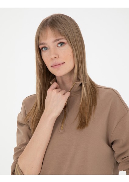 Kadın Coconut Oversize Sweatshirt 50282632-VR153