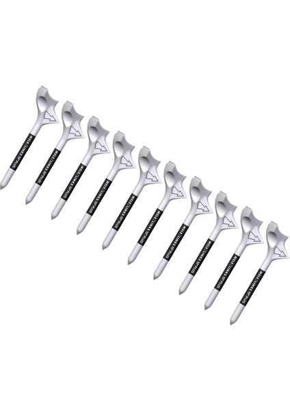 10X 10 Derece Golf Tees, Golf Tee 83MM Aşınma (Yurt Dışından) fırsatları