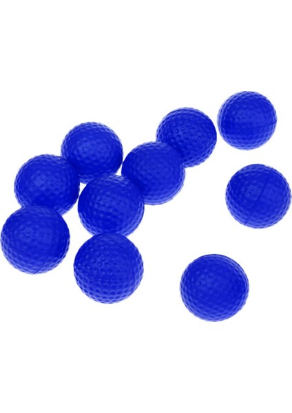 10 Pu Ük Sünger Şak Golf Topları Iç Iş Için Golf Mavi (Yurt Dışından)