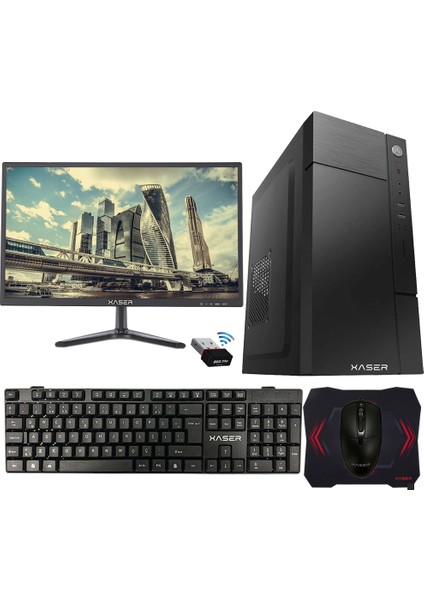 XSR141 I5 3470 8gb Ram 128GB SSD 21.5" Monitör Masaüstü Ofis Bilgisayarı