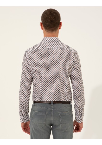 Erkek Siyah Slim Fit Uzun Kollu Gömlek 50255237-VR046 indirimleri