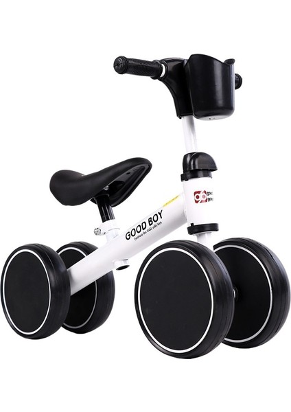Çocuk Dört Tekerlekli Denge Arabası Pedalsız Dört Tekerlekli Scooter (Yurt Dışından)