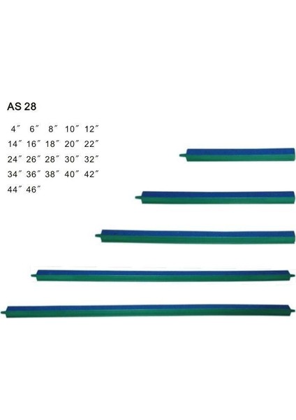 AS28-20 Akvaryum Hava Taşı 50 cm Çift Girişli