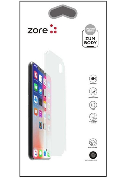iPhone 15 Pro Max Mat Zum Body Arka Koruyucu