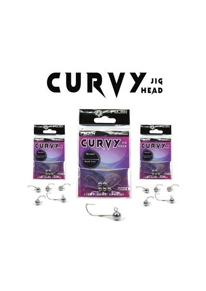 Curvy Jig Head 8 No 1gr