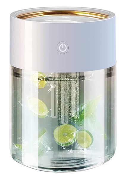 LED Işıklı 3 Üfleme Kanallı 2l Su Kapasiteli Hava Nemlendirici