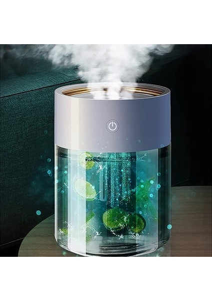 LED Işıklı 3 Üfleme Kanallı 2l Su Kapasiteli Hava Nemlendirici fiyatları