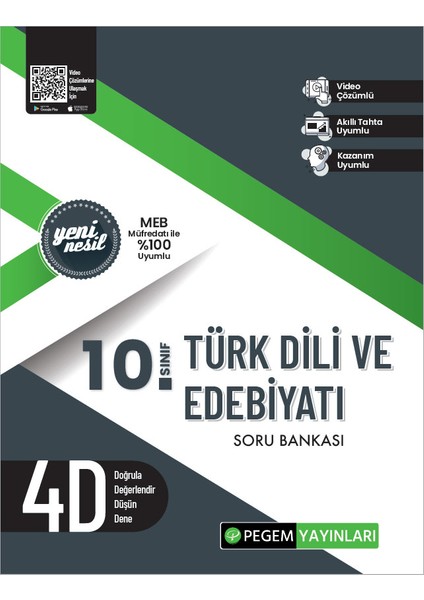 10. Sınıf Türkdili ve Edebiyatı Soru Bankası