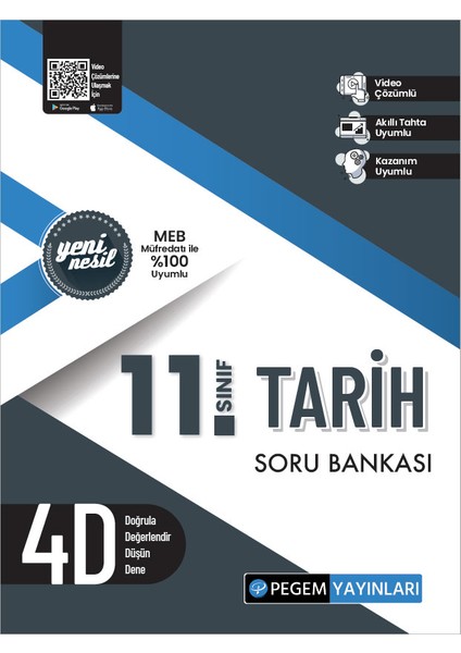 11. Sınıf Tarih Soru Bankası