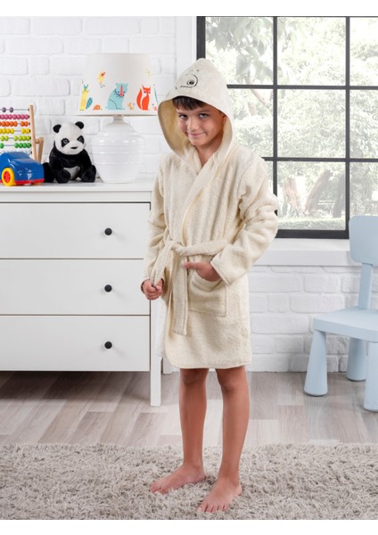 Kapşonlu Bambu Çocuk Bornoz Çok Yumuşak fırsatları