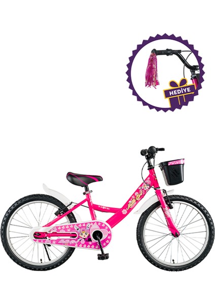 Hello Girl 20" Pembe Çocuk Bisikleti