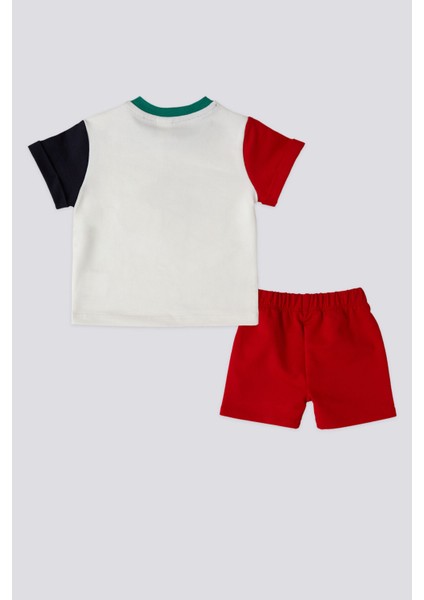 Lisanslı Four Colors Krem Erkek Bebek Takımı modelleri