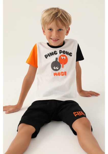 Mode Krem Erkek Çocuk Kapri Takım fiyatları