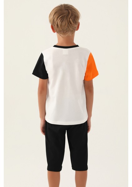 Mode Krem Erkek Çocuk Kapri Takım indirimleri