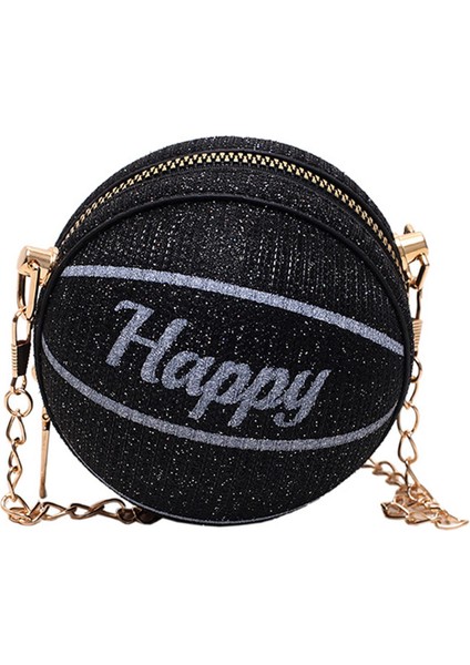 Kadın Kız Basketbol Şekilli Çanta Iş Alışverişi Için Çıkarılabilir Zincirli (Yurt Dışından)