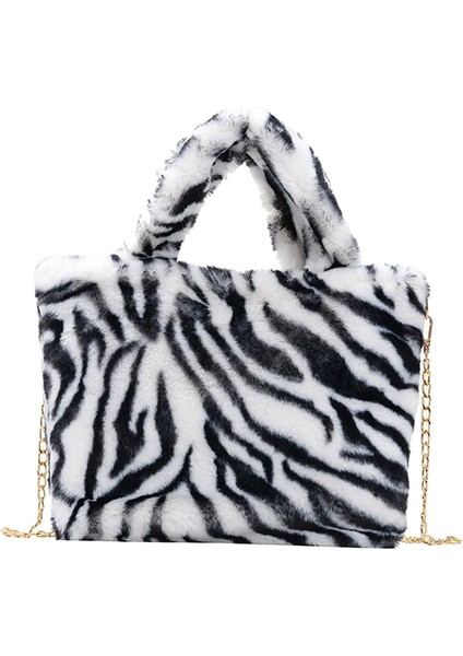 Kadın /zebra Debriyaj Çanta Ş Tote Çanta Çanta Zebra (Yurt Dışından)