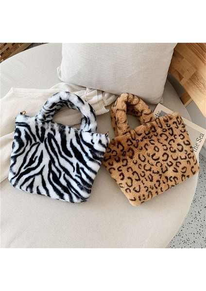 Kadın /zebra Debriyaj Çanta Ş Tote Çanta Çanta Zebra (Yurt Dışından)