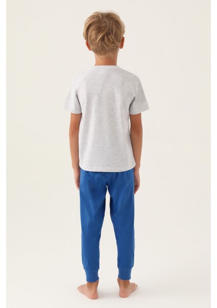 Go Kar Melanj Erkek Çocuk Pijama Takımı