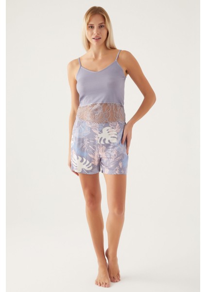 Nighty Mor Kadın Kısa Kol Pijama Takımı modelleri