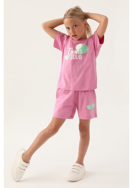 Tennis Club Pembe Kız Çocuk Şort Takım fiyatları