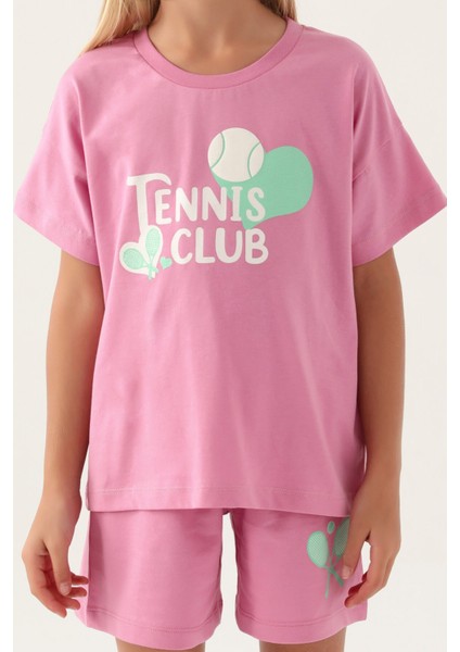 Tennis Club Pembe Kız Çocuk Şort Takım fırsatları