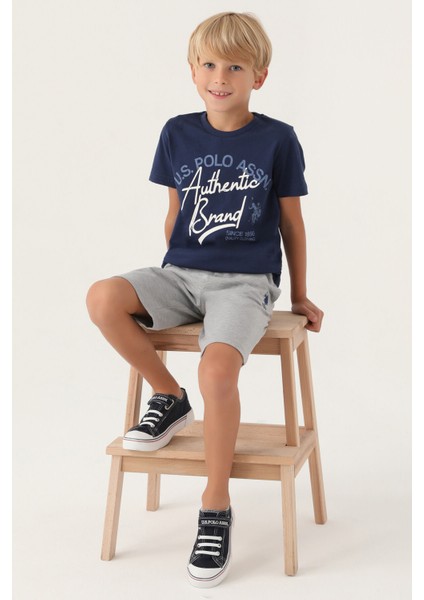 Lisanslı Clothıng Koyu Indigo Erkek Çocuk Bermuda Takım fiyatları