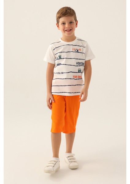 New Horizons Krem Erkek Çocuk Kapri Takım fiyatları