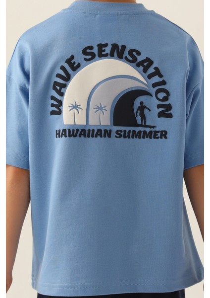 Wave Sensation Indigo Erkek Çocuk Bermuda Takım