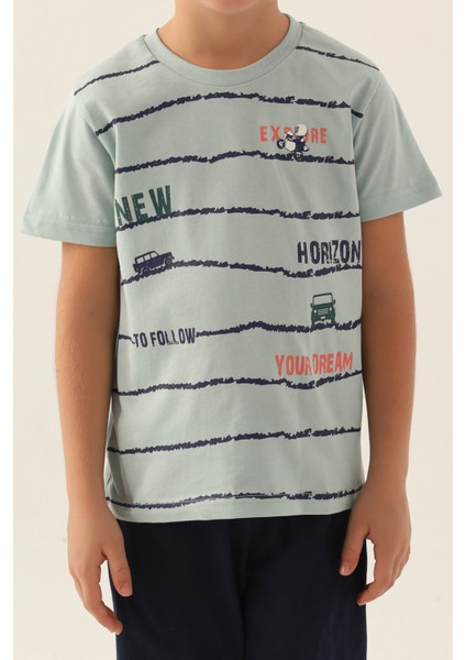 New Horizons Yeşil Erkek Çocuk Kapri Takım fırsatları