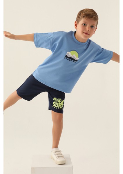 Wave Sensation Indigo Erkek Çocuk Bermuda Takım modelleri