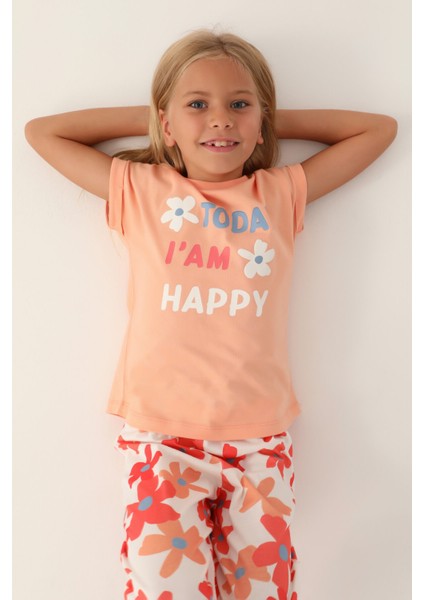 Today Somon Kız Çocuk Pijama Takımı modelleri