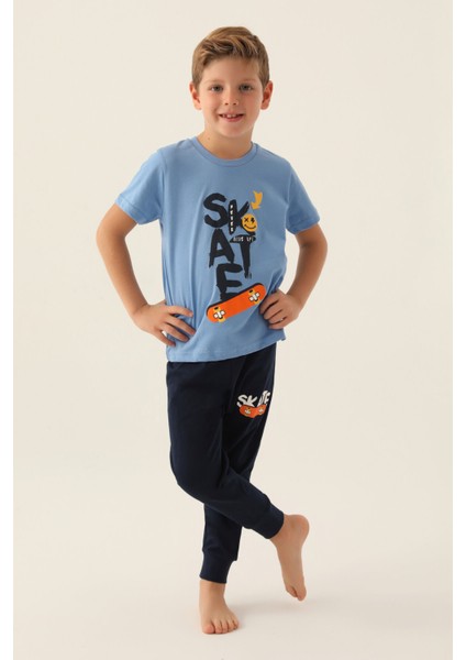Skate Indigo Erkek Çocuk Pijama Takımı fiyatları