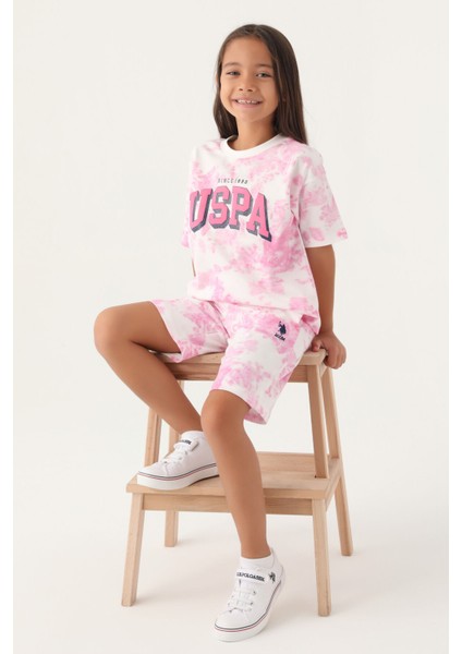 Lisanslı Batik Mor Kız Çocuk Bermuda Takım fiyatları