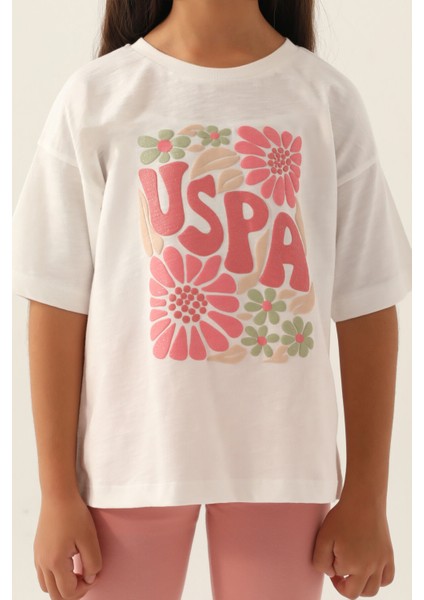 Lisanslı Flower Krem Kız Çocuk Kapri Takım fırsatları