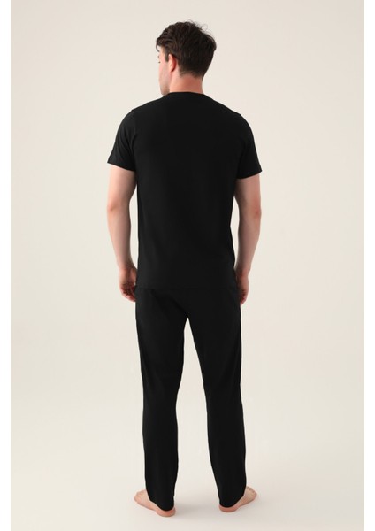 The Siyah Erkek Pijama Takımı indirimleri