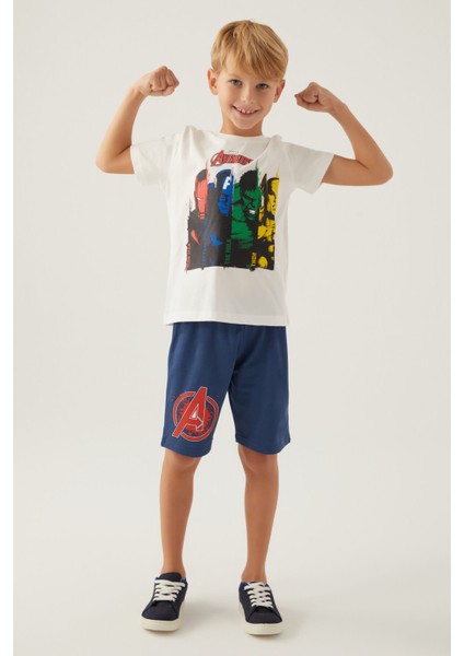 Thor Krem Erkek Çocuk Bermuda Takım