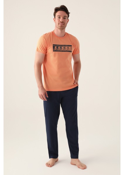 Bicycle Somon Erkek Pijama Takımı