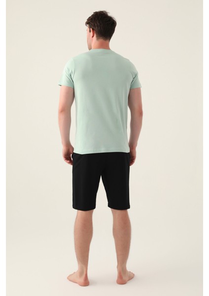Believe Yeşil Erkek Bermuda Takım indirimleri