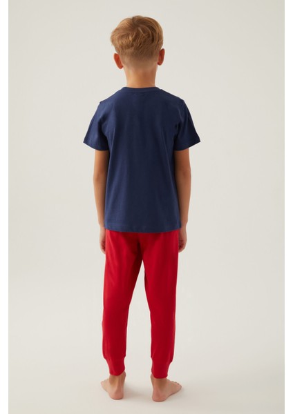 Friends Koyu Indigo Erkek Çocuk Pijama Takımı indirimleri