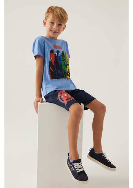Thor Indigo Erkek Çocuk Bermuda Takım modelleri