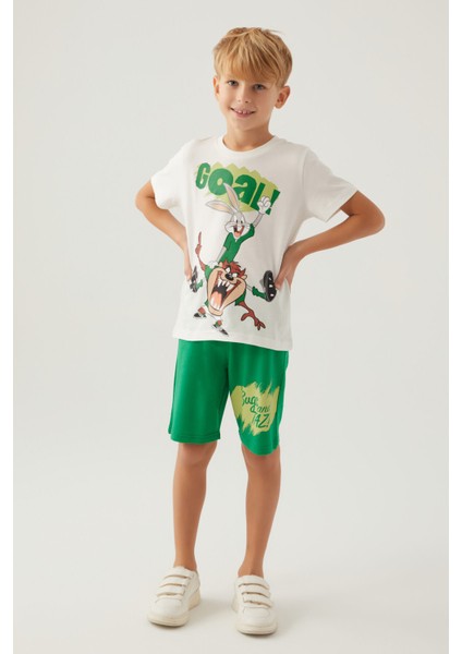 Bugs Indigo Erkek Çocuk Bermuda Takım