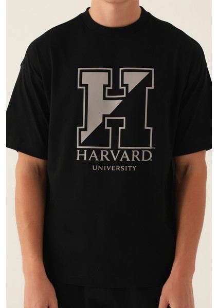 Universty Siyah Erkek T-Shirt modelleri