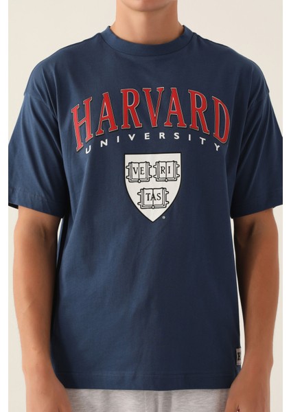 Veritas Koyu Indigo Erkek T-Shirt fırsatları
