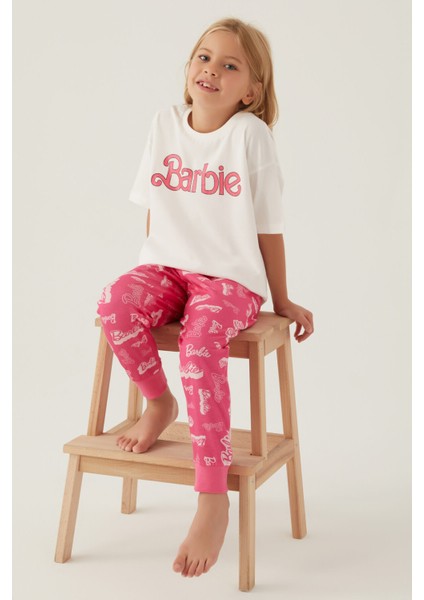 Cool Krem Kız Çocuk Pijama Takımı modelleri