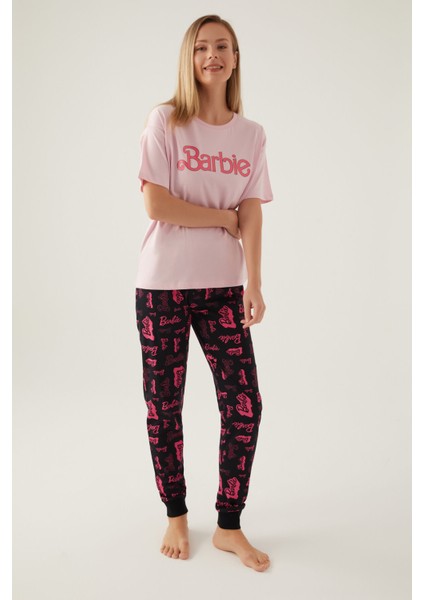 Cool Toz Pembe Kadın Kısa Kol Pijama Takımı fiyatları